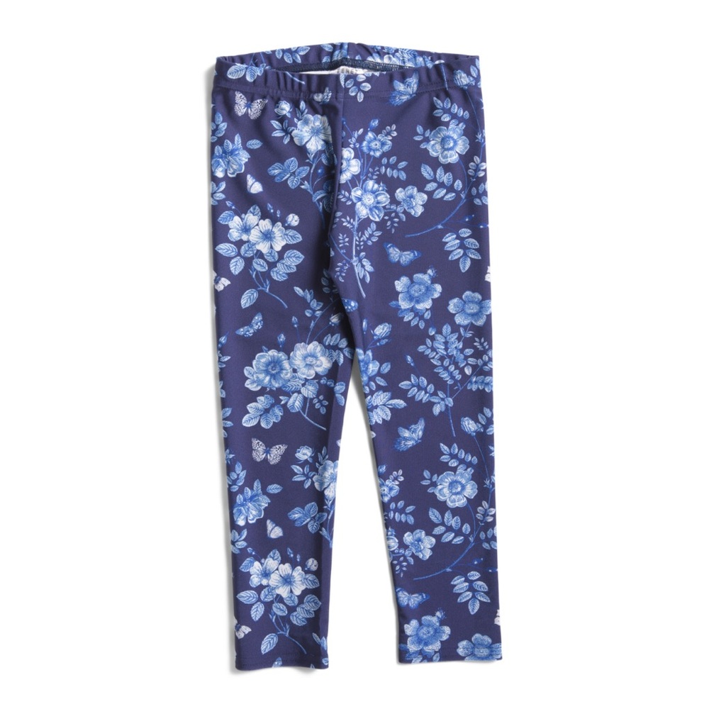 Girls floral printed leggings